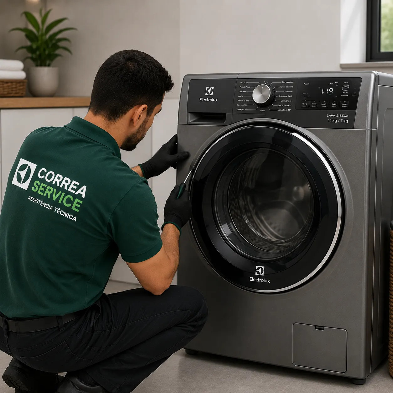 Técnico para lava e seca em São Paulo